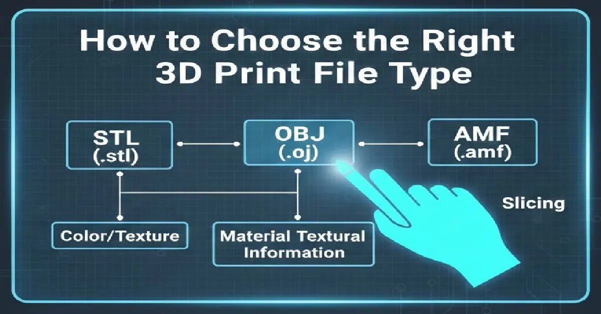 How to Choose the Right 3D Print File Type 