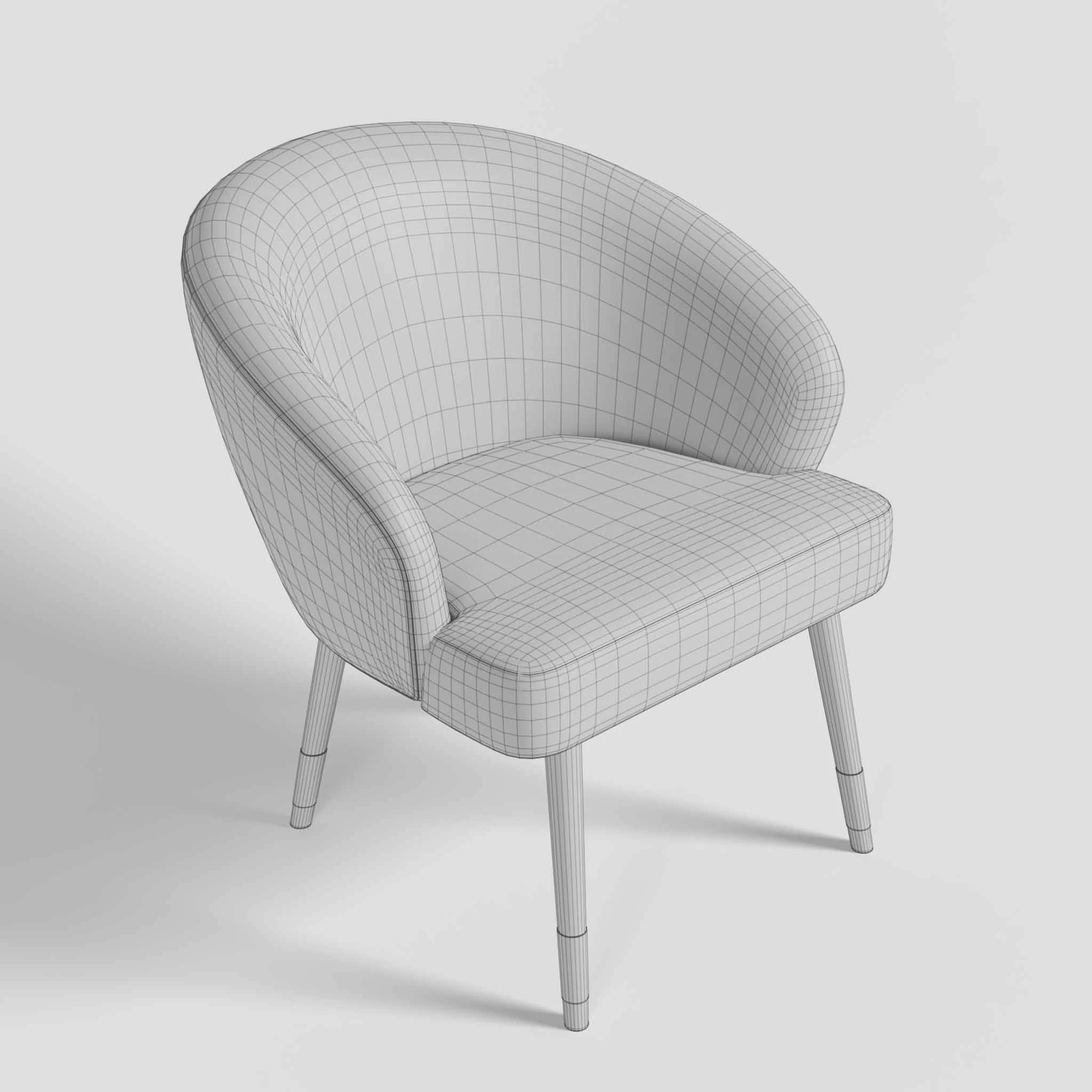 Chair_Wairframe