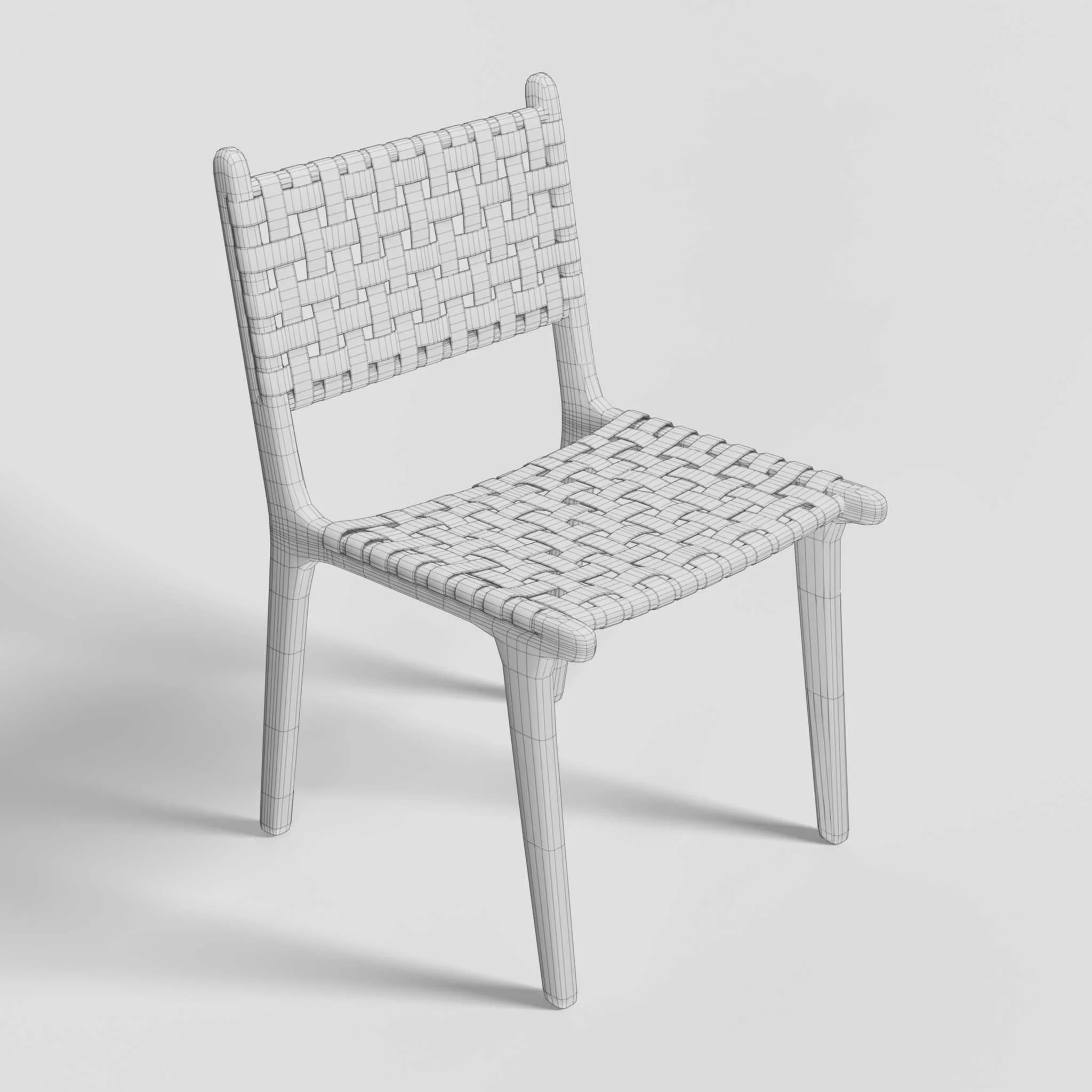 chair wairframe2