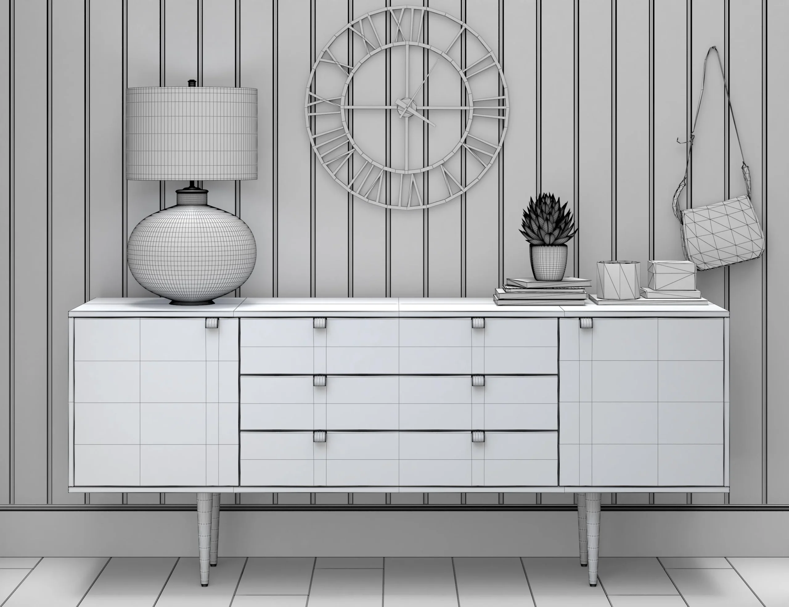 Cabinet_Front_Wireframe