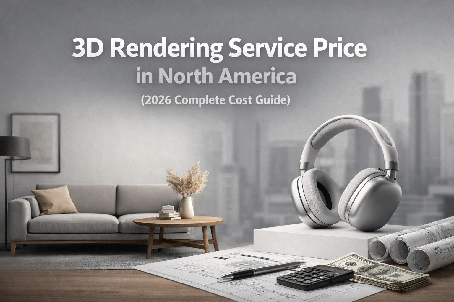 3D Rendering Service Price in North America (2026 Complete Cost Guide)
