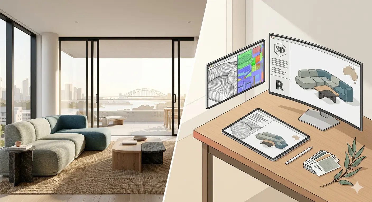 7 Best 3D Furniture Rendering Services in Australia