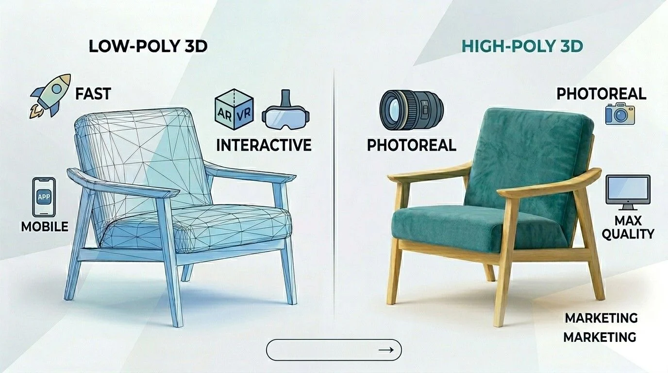 Low-Poly-vs.-High-Poly-3D-Furniture-Models