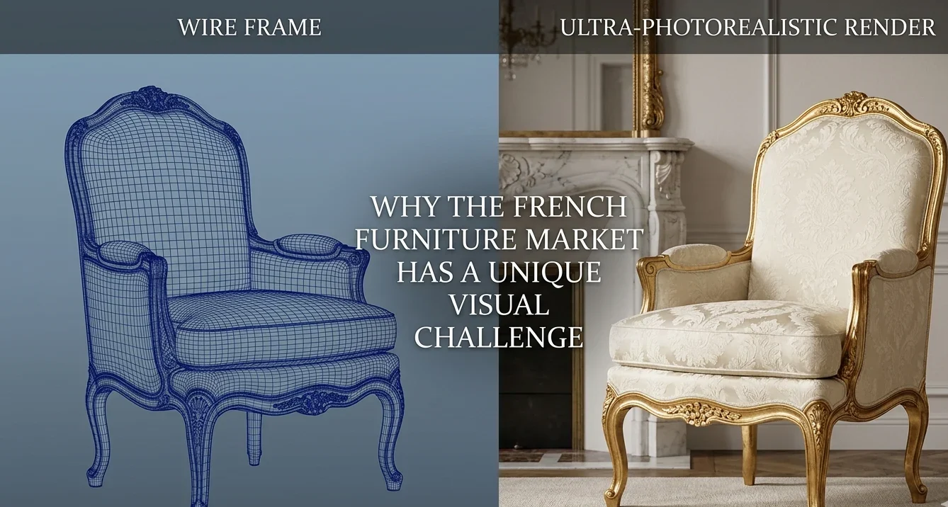 Why the French Furniture Market Has a Unique Visual Challenge